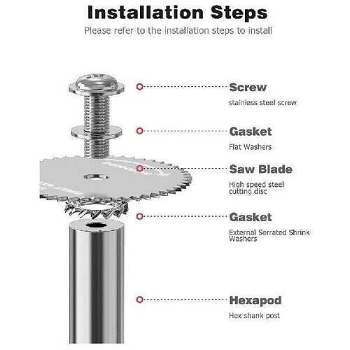 Inside Pipe Cutter, 1/4 Inch Hex PVC Plumbing Inside Cutter
