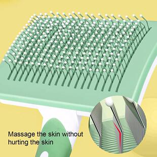 Comb Dog Long Hair Indo Grooming Shedding Brush Pet Cat