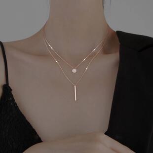 Long Strip Flashing 925 Round Silver Diamond Double Sterling