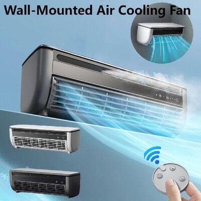Wall-Mounted Air Cooling Fan 3 Speeds Table Fan 6000mAh