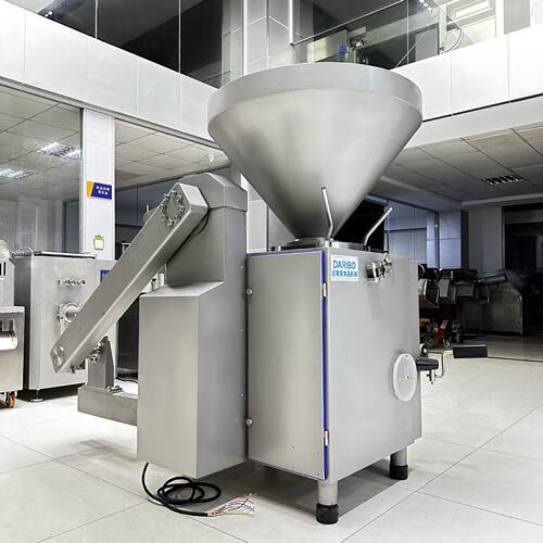 *电动叶片式灌肠机 商用香肠烤肠灌肠机 宠物食品真空灌装成型机