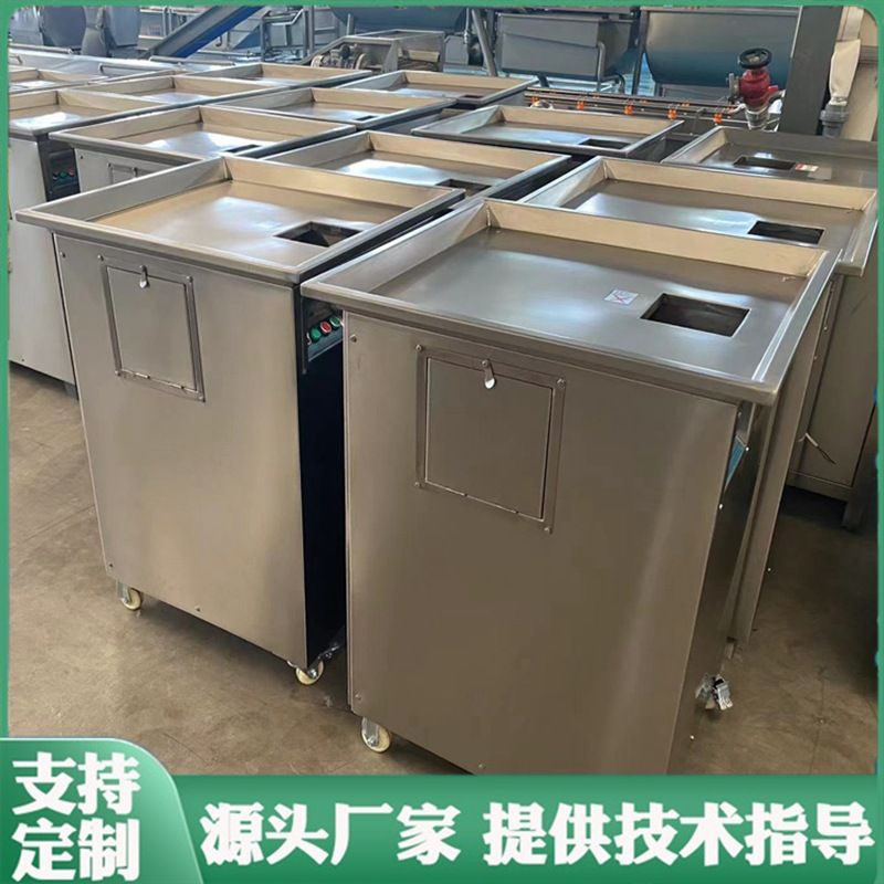 小型土豆加工设备薯片油炸设备制造商厚薄可调切土豆片生产设备