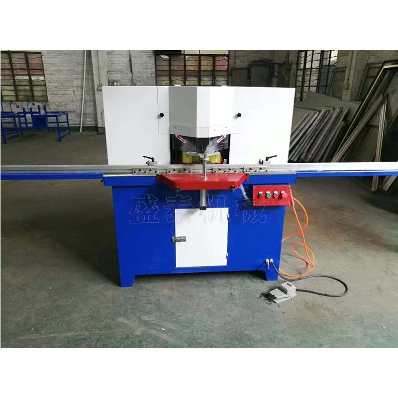 双头45度切角机自动双头切角机双头切角锯铝合金木质相画框衣橱