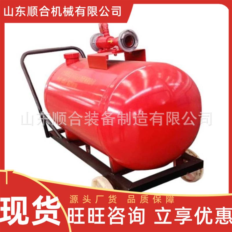 泡沫灭火装置隔断热传导按需采购PY8-500半固定式泡沫灭火装置