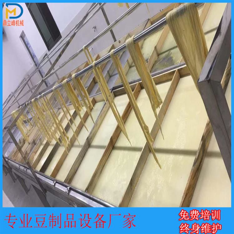 多功能不锈钢腐竹油皮机豆制品设备荆门地区圆形腐竹锅豆筋机厂家