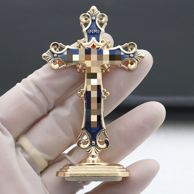 十字架家居办公桌面摆件
