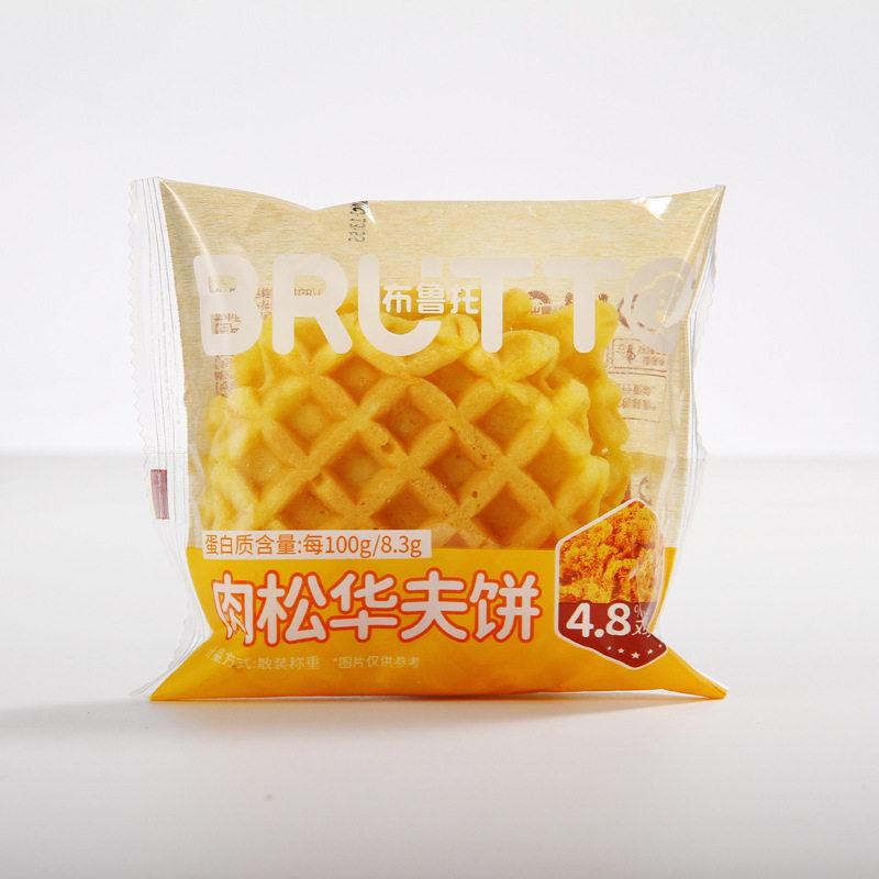 肉松华夫饼松软蛋糕早餐整箱4斤营养糕点解馋休闲零食品