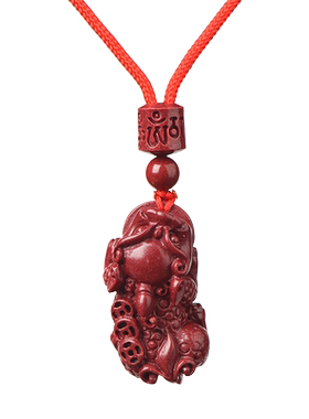 万山貔貅吊坠辰晟朱砂男