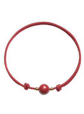 辰晟通用朱砂镀金民族风本命年