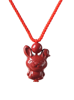 十二生肖吊坠辰晟朱砂男