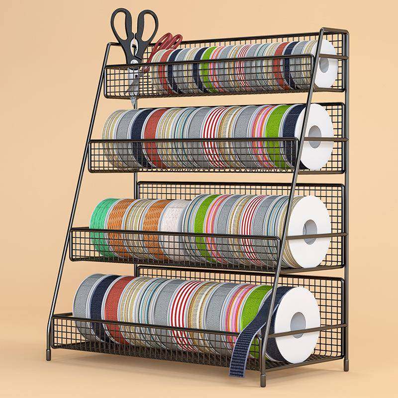 专用丝带架子缎带收纳架创意彩带织带架花店包装材料工具用品,收纳整理,书桌收纳置物架,淘宝优惠券,粉丝福利购,淘宝优惠卷