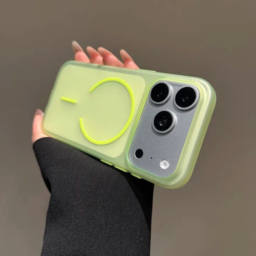 冰雾肤感磨砂细圈磁吸适用iphone17promax手机壳17Air新款苹果16pro高级感15plus简约14半透13超薄12全包防摔