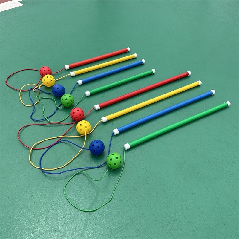 幼儿园感统训练器材甩棍跳跳球亲子互动玩具手眼肢体协调平衡能力