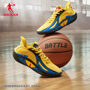 毒牙4.0|乔丹专业实战篮球鞋男青少年低帮缓震耐磨防滑回弹运动鞋