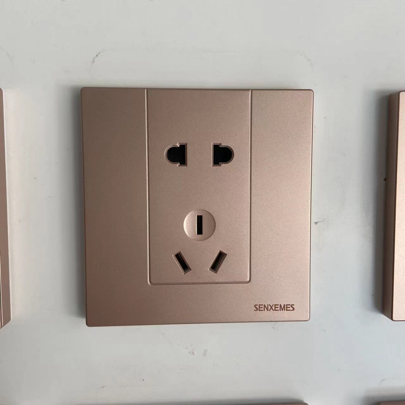 西门电工LED指示灯拉扣夹线设计
