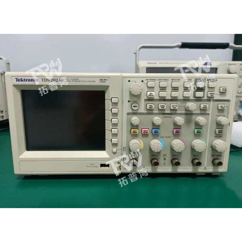 Tektronix 泰克 TDS2024B 数字存储示波器 200MHz 4 通道 2GS/s