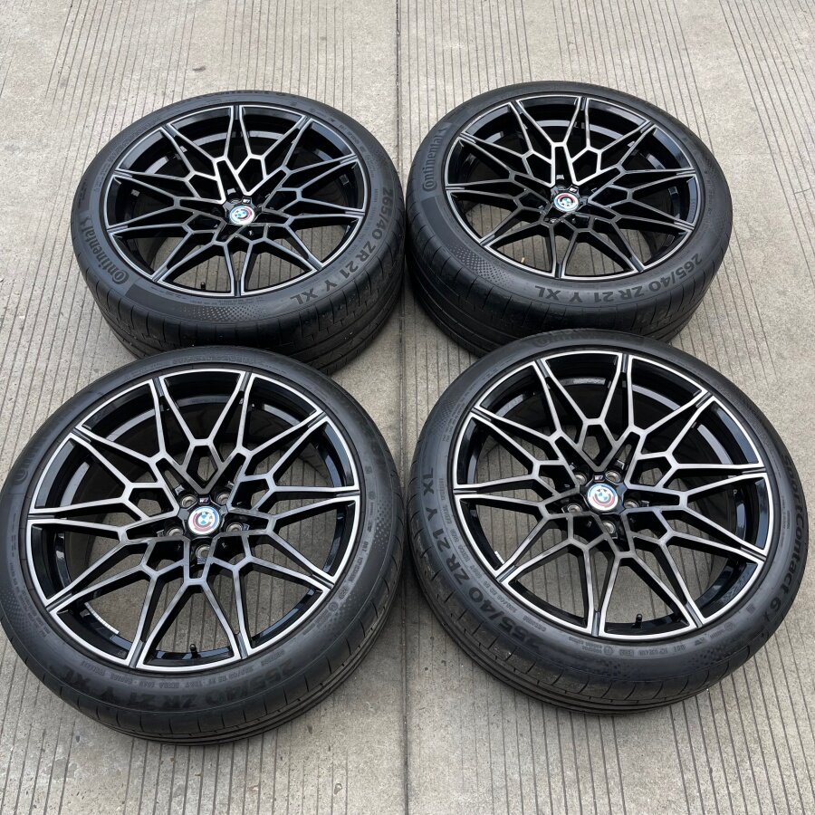 适用宝马x3m轮毂 21寸原厂正品锻造车轮 改装 x3 x4安装升级