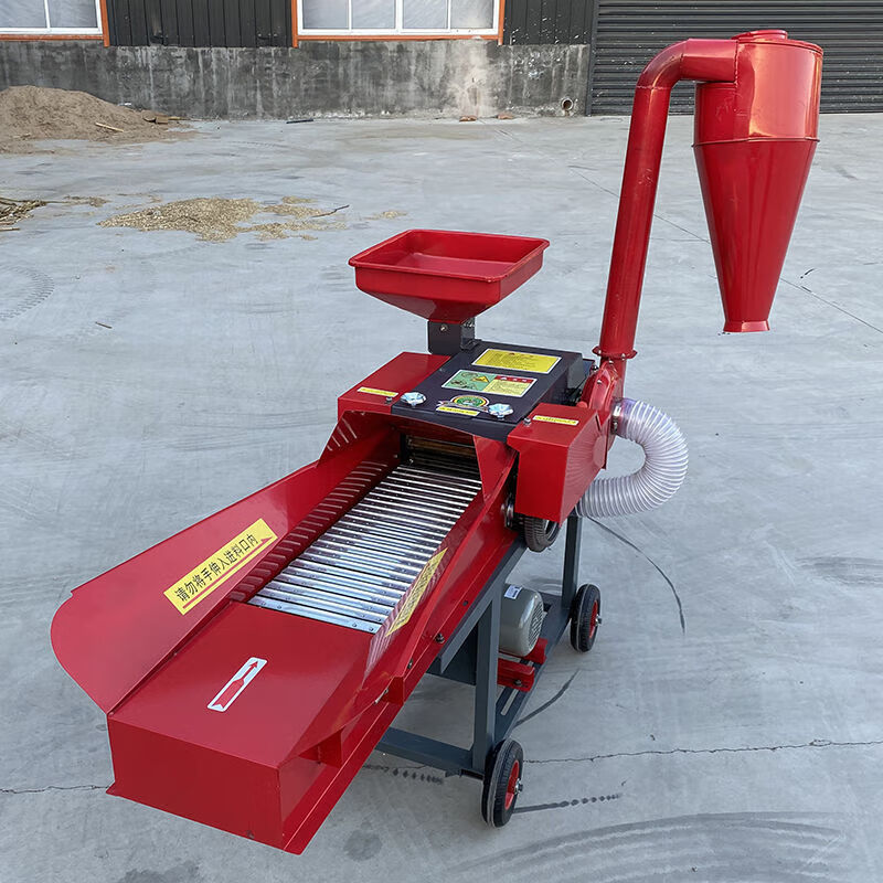 卡梵硕新型铡草机牛羊切草机干湿两用铡草揉丝一体机卧式养殖铡草