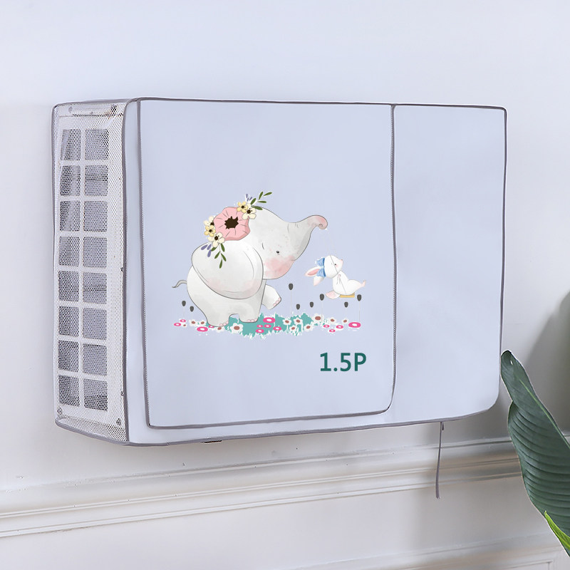 空调外机罩防雨防晒防尘套美的格力室外空调保护罩子加厚通用全包