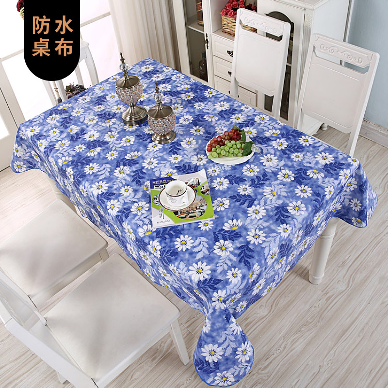 EVA桌布防水防烫防油免洗餐桌布田园花朵塑料茶几垫环保EVA野餐垫