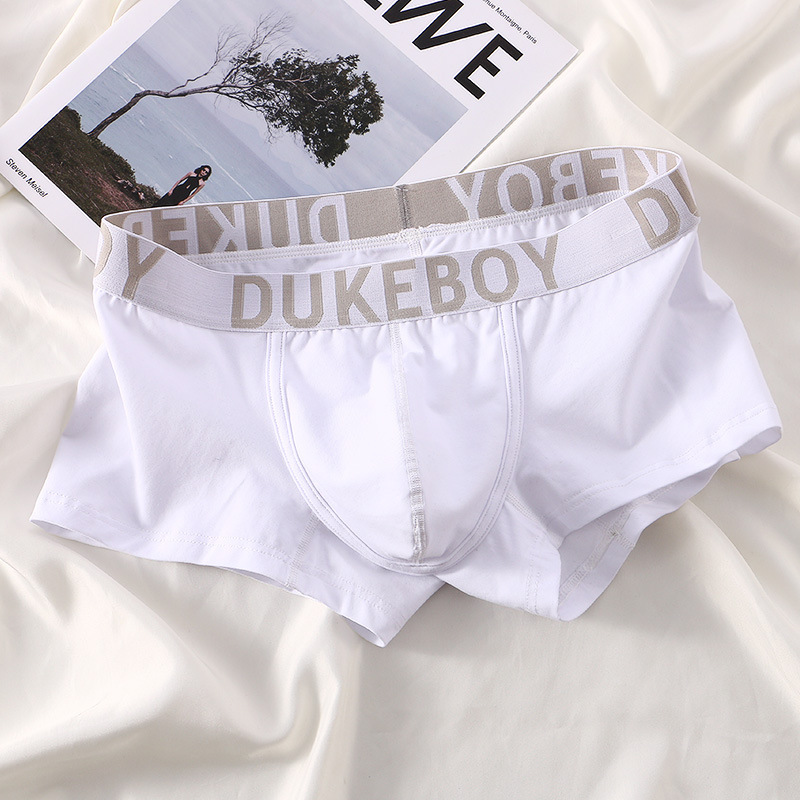 男士内裤棉线透气舒适简约平角裤