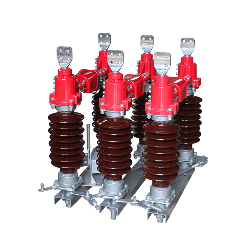 GW2-40.5KV 户外柱上高压隔离开关630A 1450闸 隔离刀A接地 35KV
