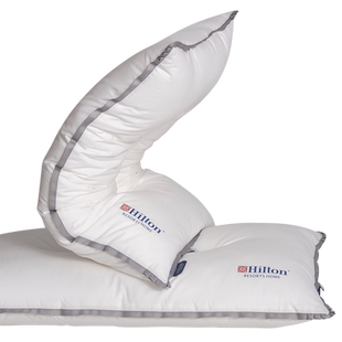 Hilton&Resorts七星级酒店枕头护颈椎助睡眠枕芯不塌陷全棉超低枕