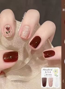 儿童孕妇指甲油纯植物孕期哺乳期可用免烤快干无毒