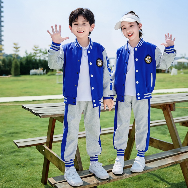 幼儿园园服小学生校服春秋款运动套装英伦风毕业照儿童班服春秋装