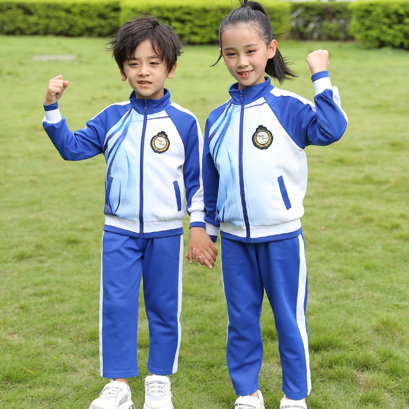 幼儿园园服教师中小学生校服春秋两件套装青少年运动服饰校园风