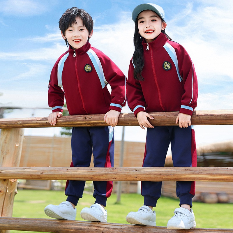 小学生校服套装春秋装新款儿童运动会班服四件套秋季幼儿园园服潮