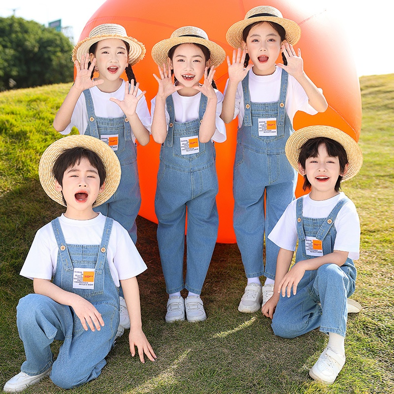 幼儿园园服小学生校服毕业班拍照服六一儿童节啦啦队服舞蹈