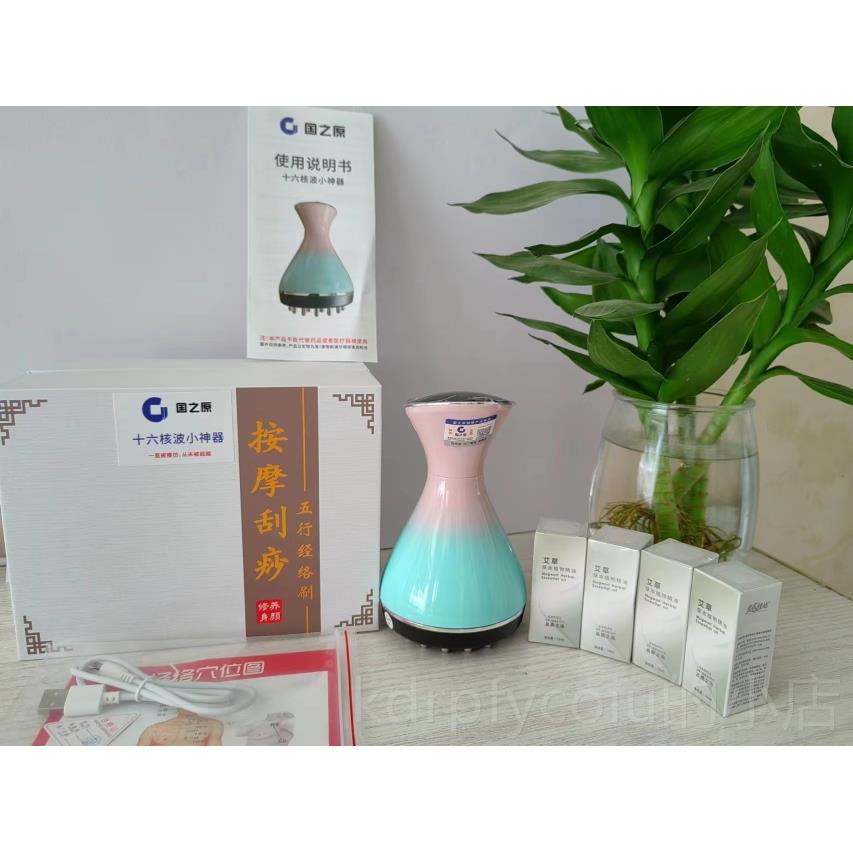 正品儀國之原絡(luò)源十通六核波小神器理療電動五行經(jīng)刷疏通全身用按