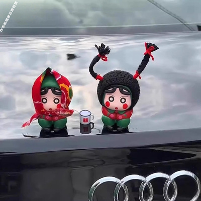 塑料车内胶贴动漫蜡笔小新喷绘