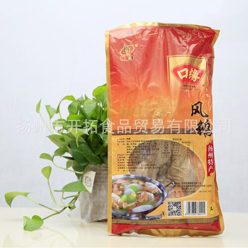扬州凤鹅口缘风鹅T4真空包装整只老鹅1.2kg袋装风鹅开袋即食冷盘