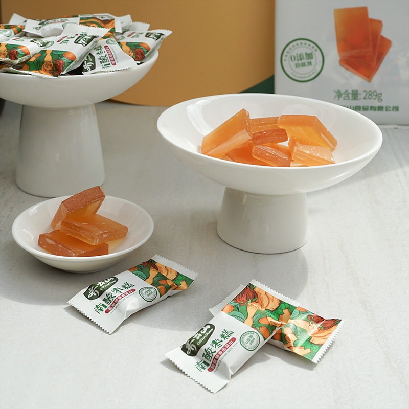 齐云山南酸枣糕289g不添加色素食用胶独立包装 特产零食
