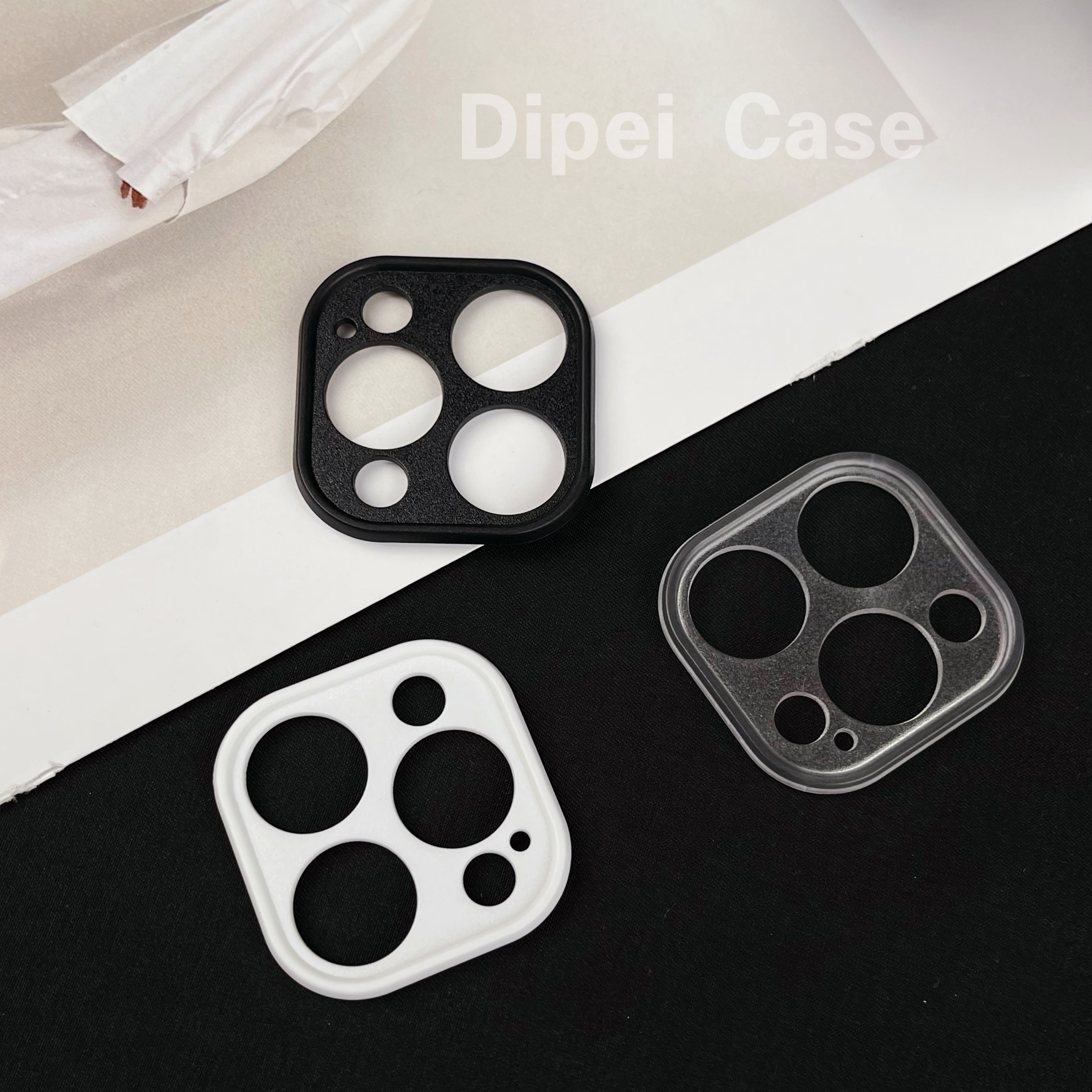 简约磨砂精孔镜头圈方便换替