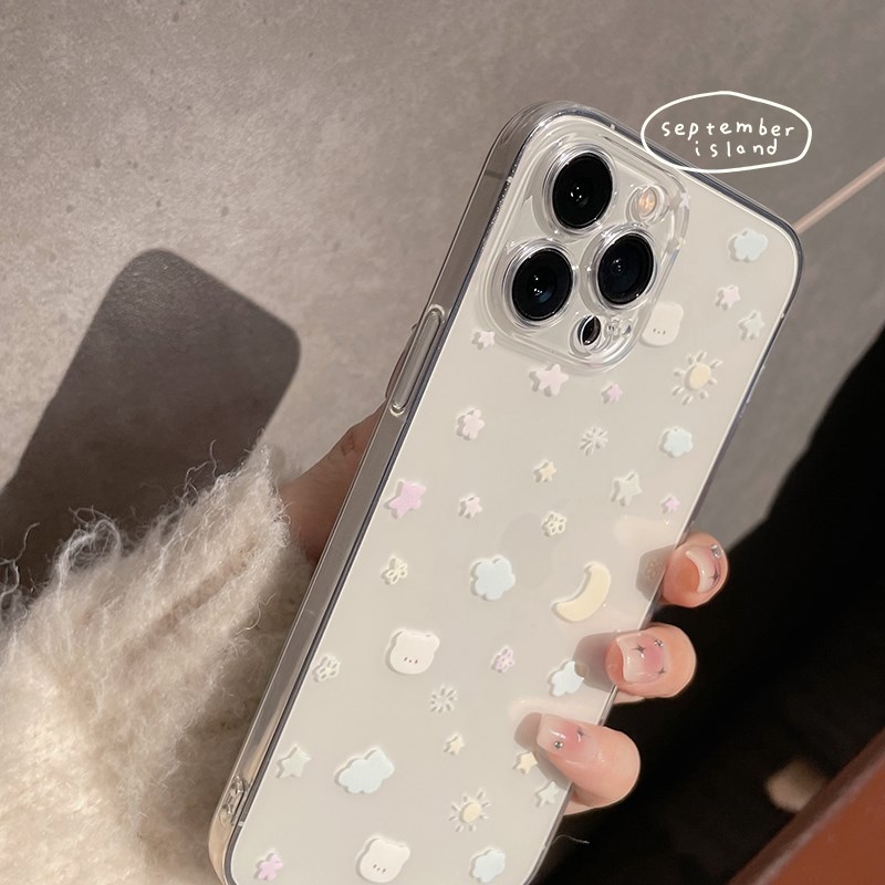 九月岛屿iphone16promax新款15原创r小清新ip少on114ProMax手机壳