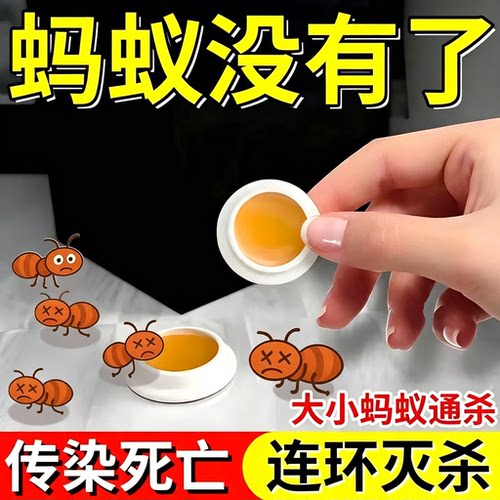灭蚂蚁药方便贴诱饵一窝端