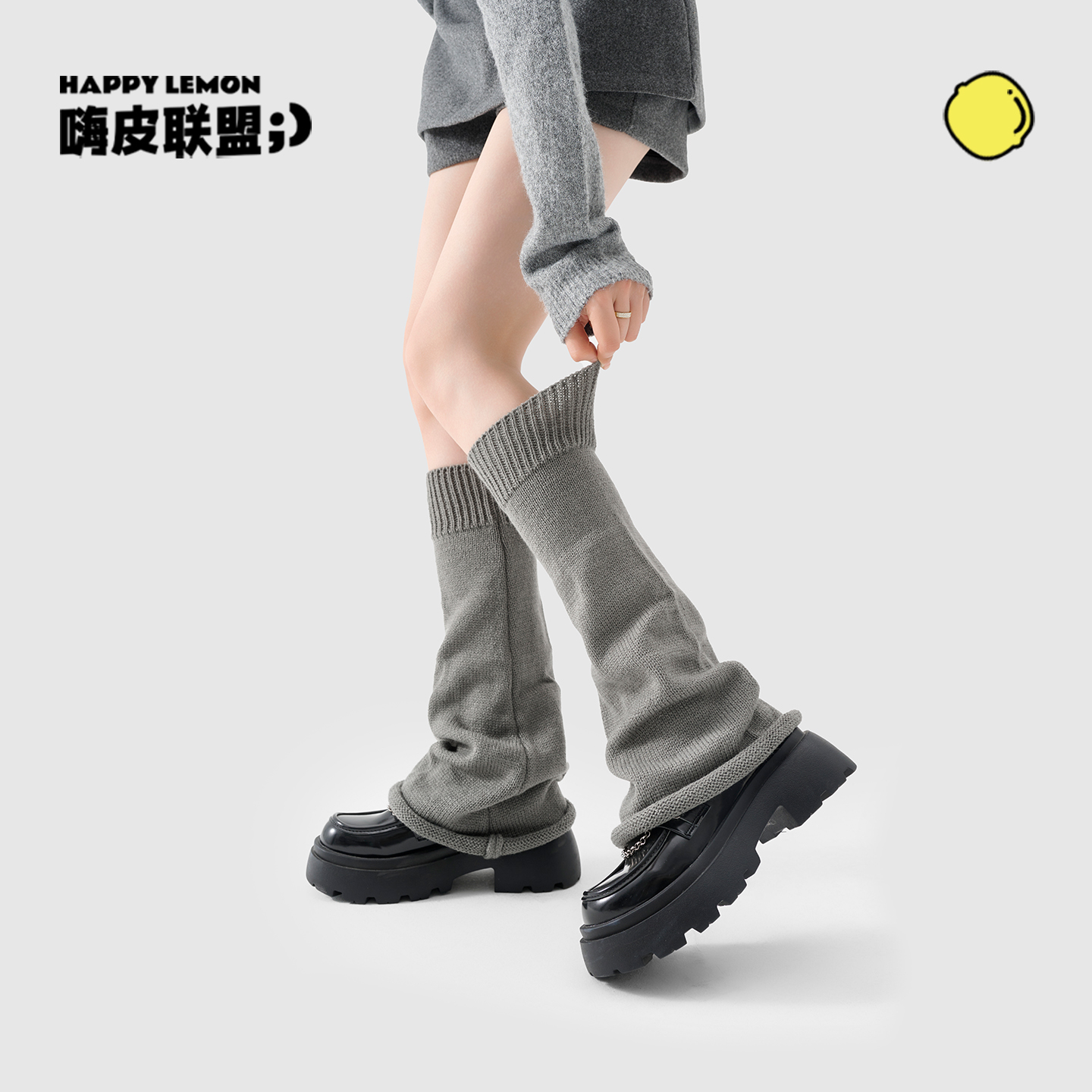 happylemon袜套百搭堆堆袜子女
