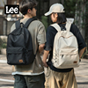 Lee书包女通勤双肩包2026大学生户外轻便电脑包初中高中背包男