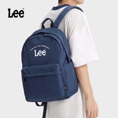 Lee男士通勤大容量电脑双肩包