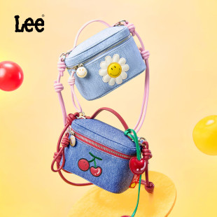 新款 百搭潮流单肩包2025秋季 休闲手提包 Smiley花朵斜挎包时尚 Lee