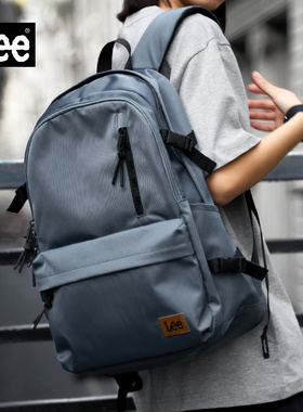 Lee背包男2025新款初中大容量旅行双肩包女上课通勤高中大学书包