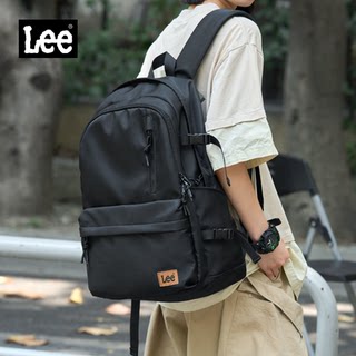 Lee高中大学生书包男包通勤双肩包初中电脑包大容量旅行包背包女
