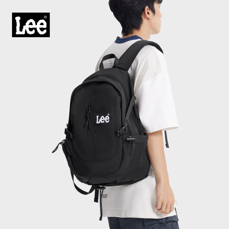 Lee户外休闲双肩包男大容量轻便旅行包学生简约百搭电脑包书包,箱包皮具/热销女包/男包,双肩背包,淘宝优惠券,粉丝福利购,淘宝优惠卷