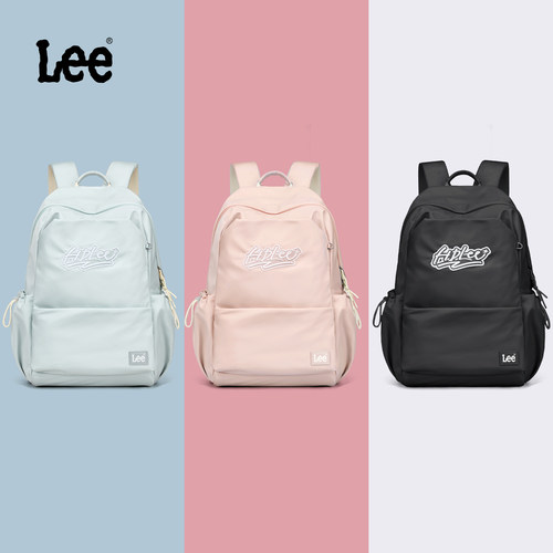 Lee大容量轻便电脑双肩包书包
