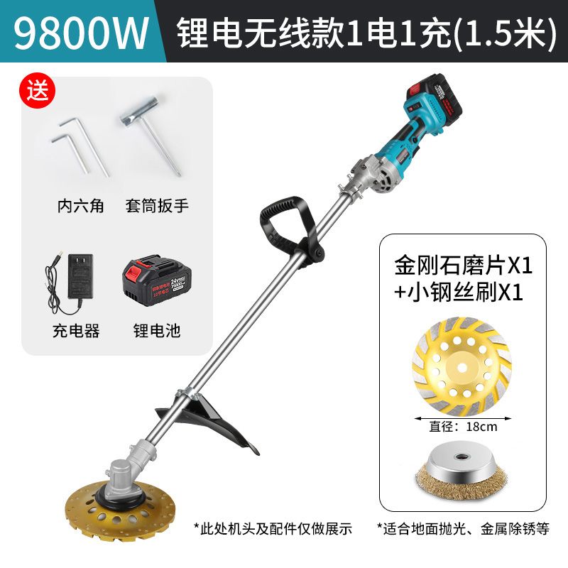 电动水泥磨机除锈毛坯房地面墙面金钢石磨片地坪漆混凝土磨地机