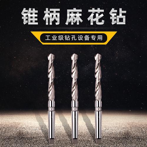 W6542材质哈尔滨锥柄麻花钻莫氏柄大钻头车床高速网麻花钻头10-34