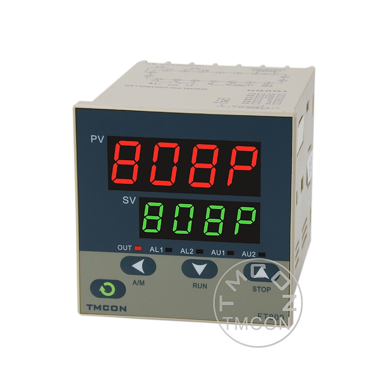 泰镁克FT808P/819P液晶显示分段式可编程温控表多段程序表485通讯